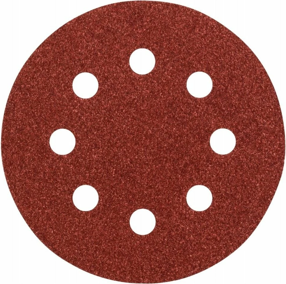Disk zmerile Bosch 115mm P60, 8 vrima, 5 copë