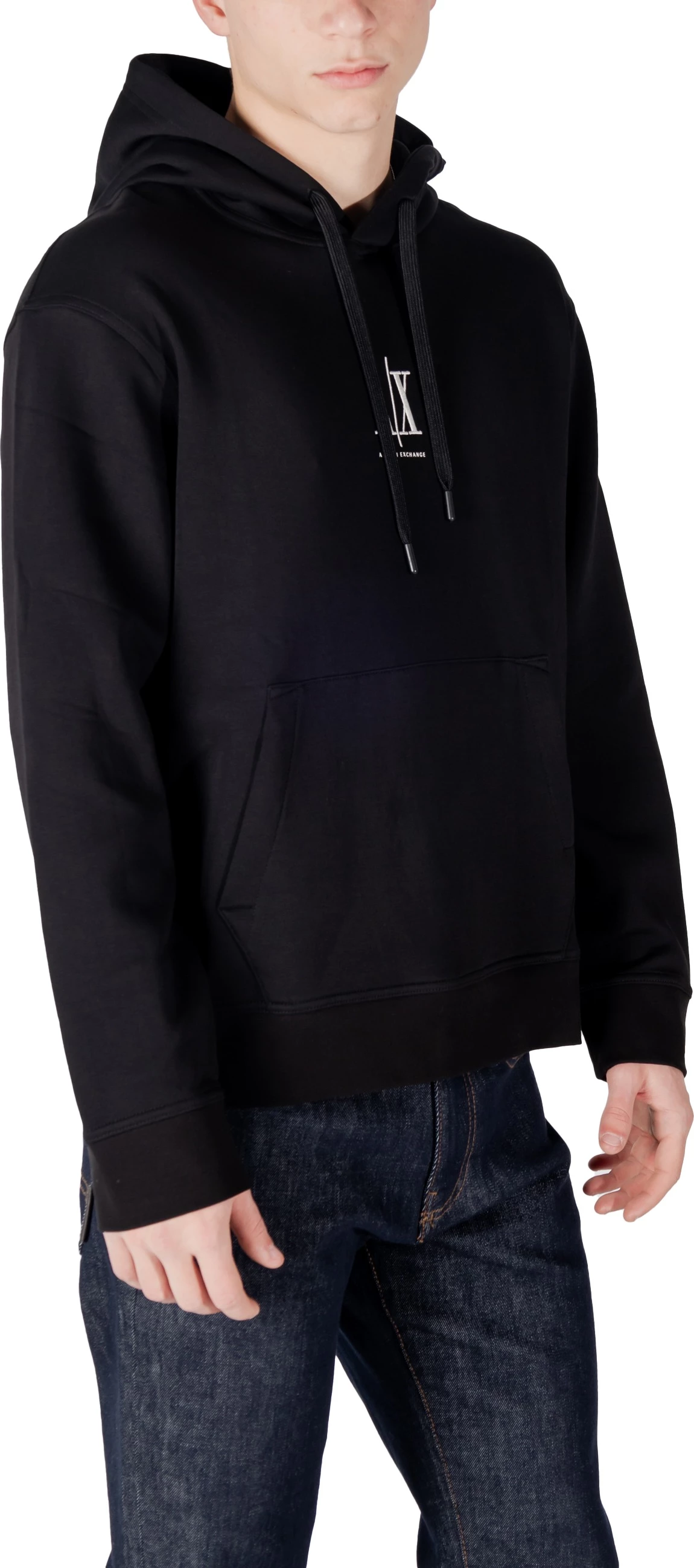 Duks me kapuç për meshkuj Armani Exchange XM000369 AF10818, i zi [Madhësia: XL]