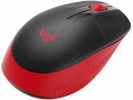 Maus wireless Logitech M190 1000 DPI USB-A, kuqe