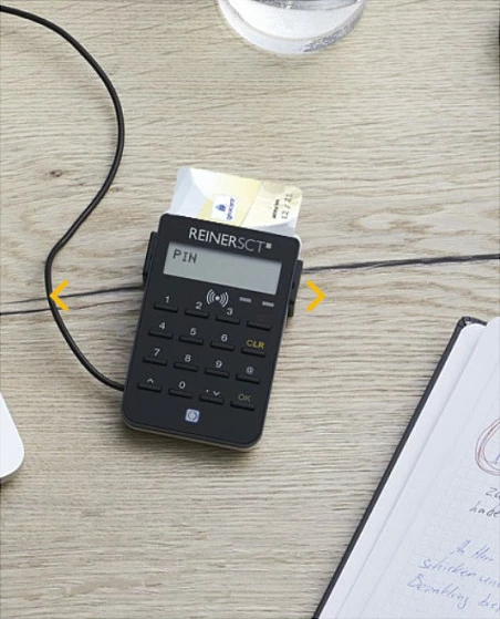 Lexues Smart Card REINER SCT cyberJack, USB, ekran LCD, i zi