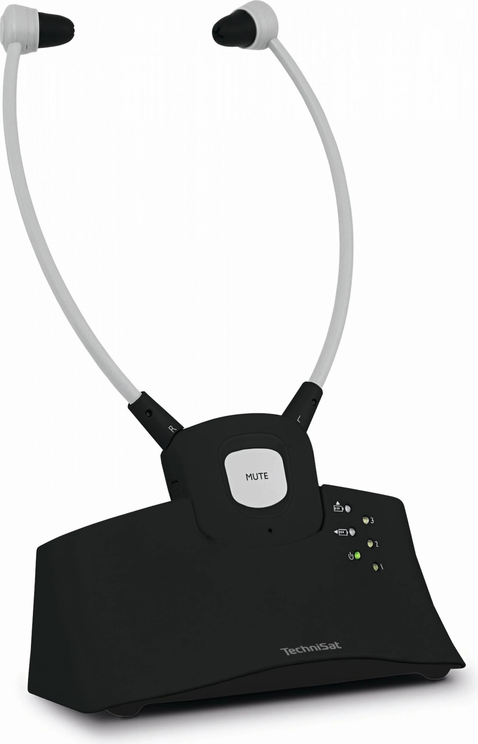Kufje TechniSat Stereoman ISI 3, pa tela, e zezë
