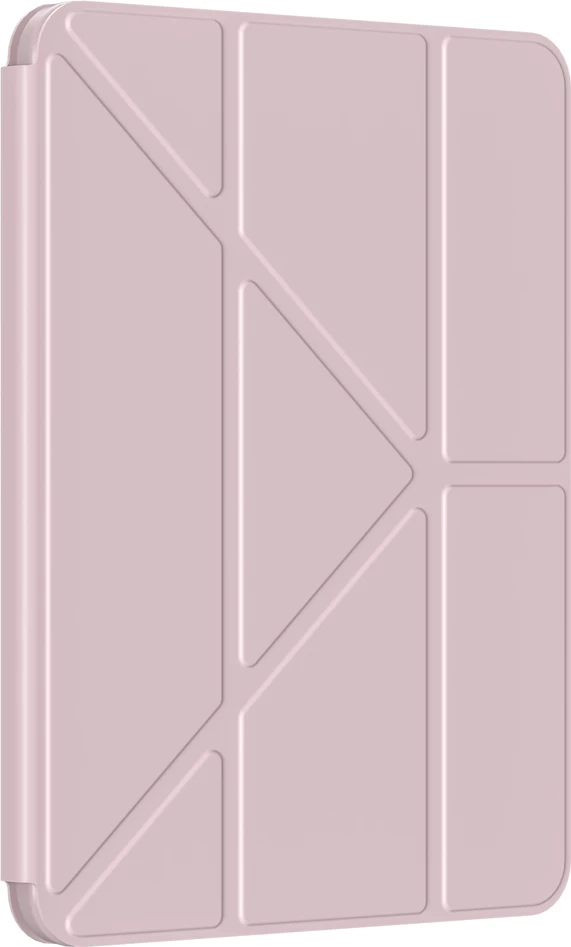 Mbështjellës tablet, AmazingThing, Titan Pro Mag, për iPad Air 11" M3/M2 dhe 10.9" (5 gen), 720° rrotullim, qëndrim magnetik, mbajtëse Apple Pencil, rozë