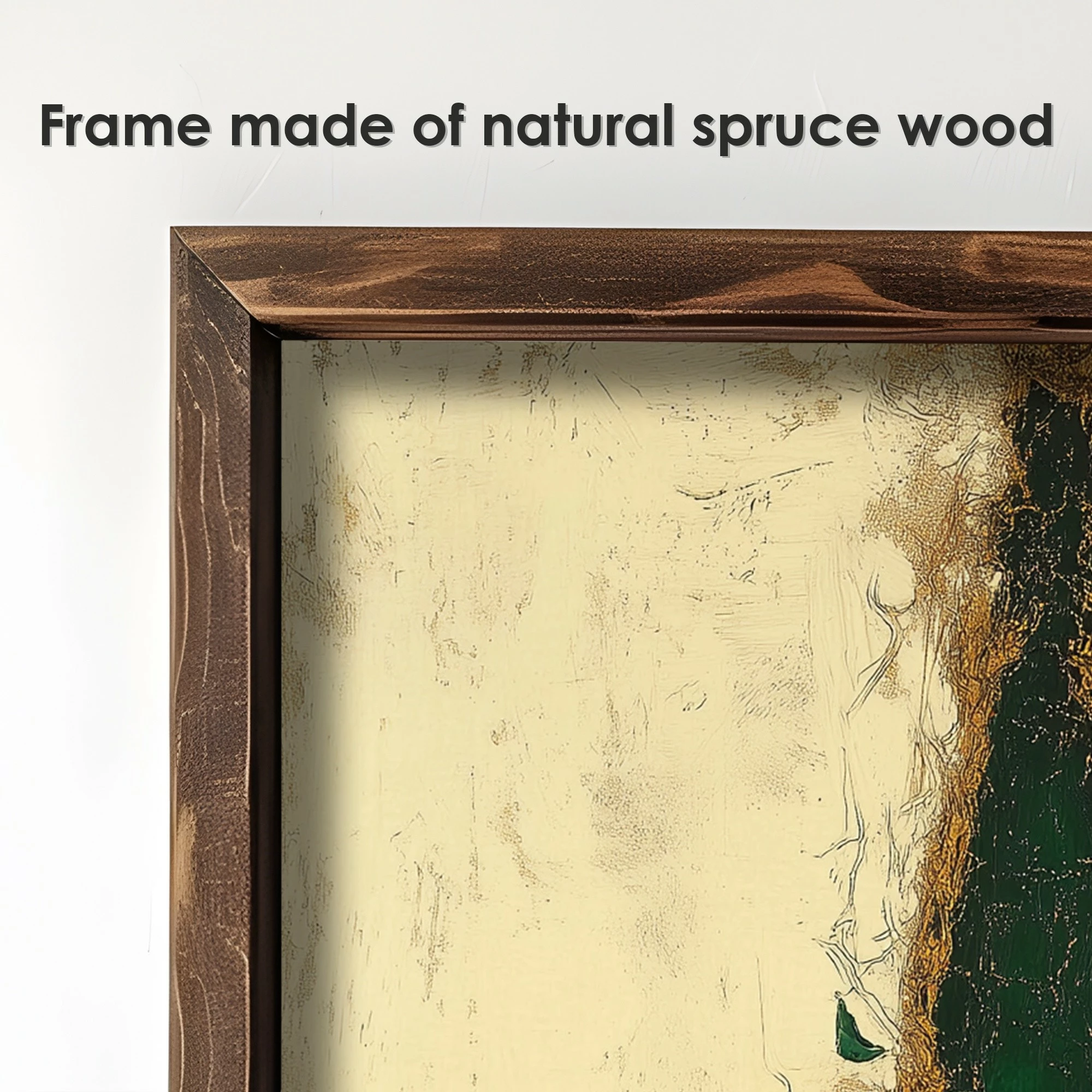 Pikturë dekorative me kornizë MDF, Wallity, EMR101, shumëngjyrëshe, 40x120x3.5cm