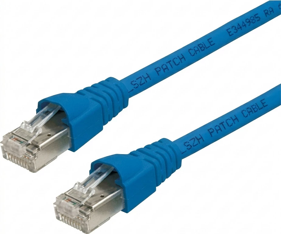 Kabllo rrjeti Telegärtner CAT6a S/FTP 2m, blu