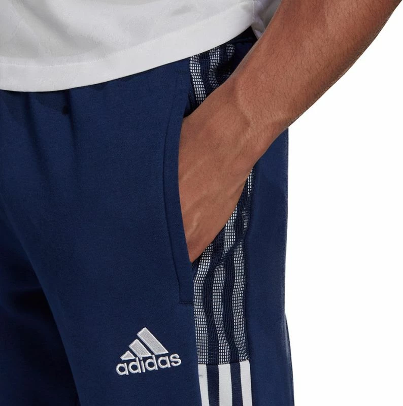 Pantallona sportive adidas për meshkuj, blu marin [Madhësia: M]