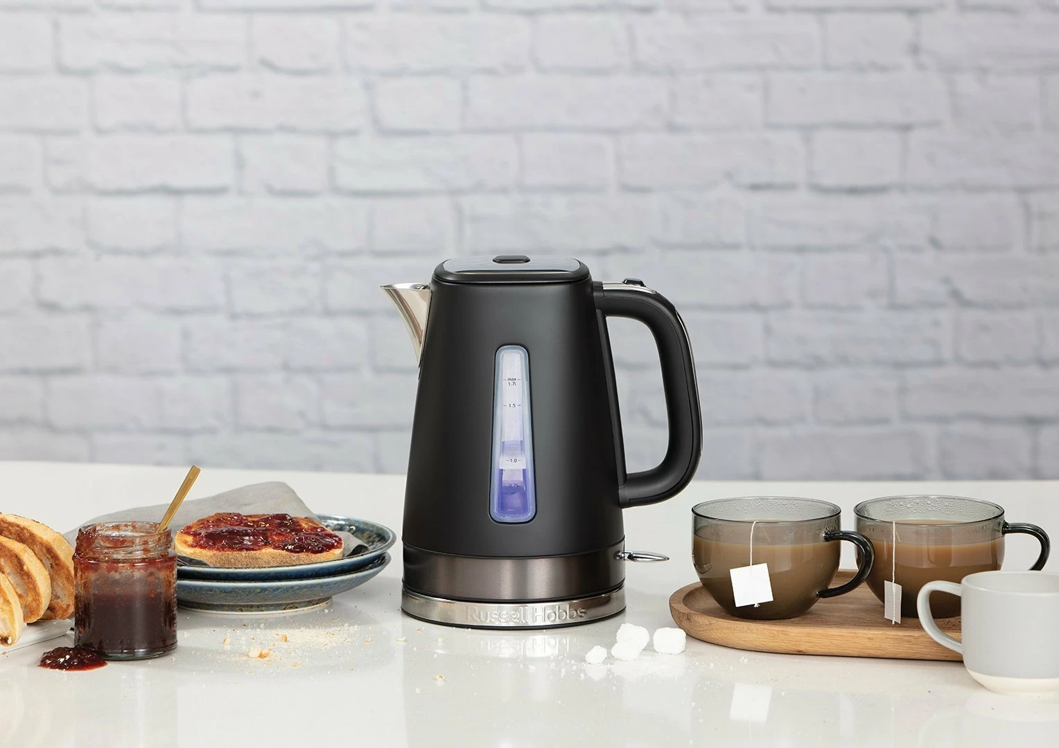 Çajnik elektrik Russell Hobbs 26140-70 1.7L 2400W, matte black