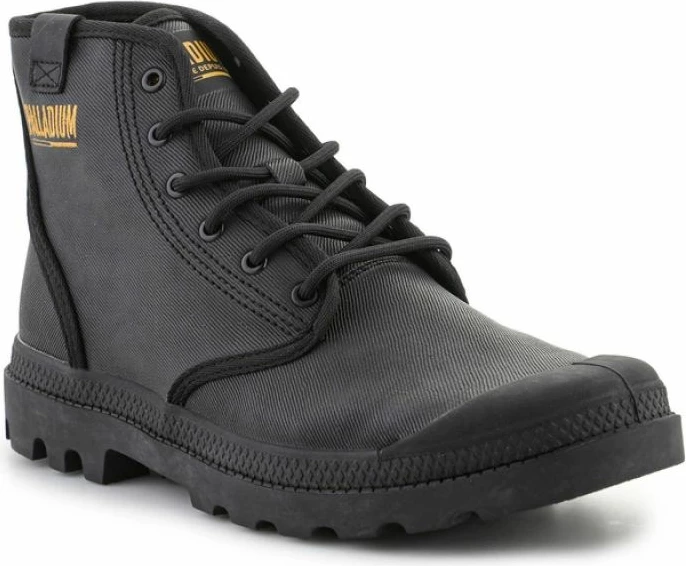 Këpucë Palladium për meshkuj dhe femra, të zeza [Madhësia: 38]