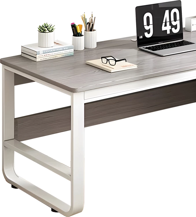 Tavolinë Salto me sirtar-MDF natyrale-bardhë 120x48x74cm