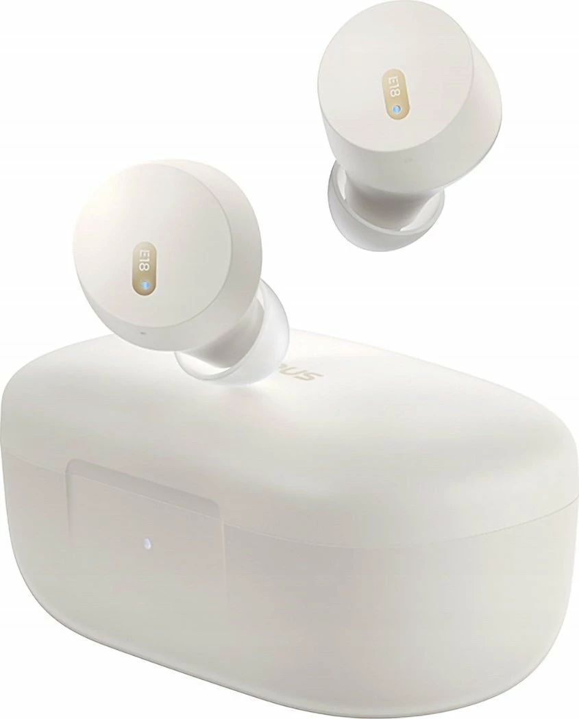 Kufje Baseus Bowie E18 TWS Bluetooth 5.3, ENC, IPX4, 25h, USB-C, të bardha
