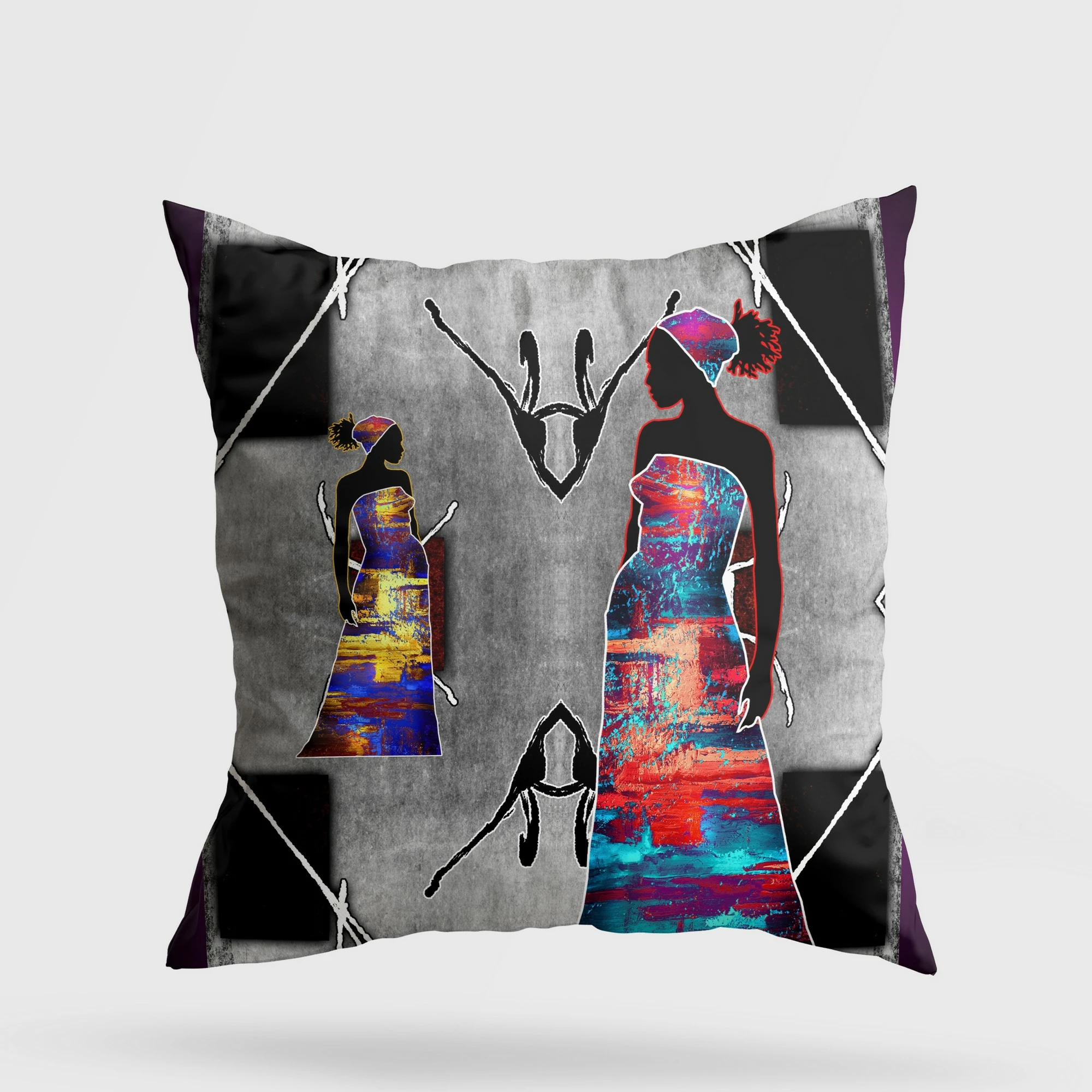 Jastëk dekorativ Evila Originals, shumëngjyrësh, A11970