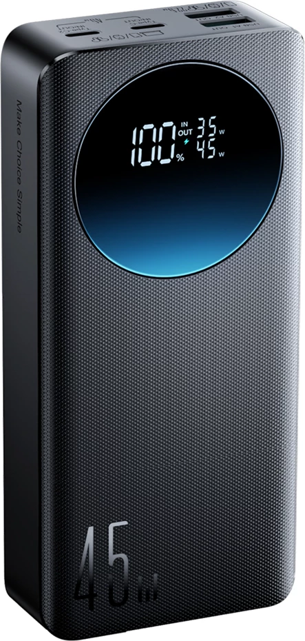 Powerbank Joyroom JR-PBF02 Pro 20000 mAh 45W ekran digjital 2x USB-A 2x USB-C i zi