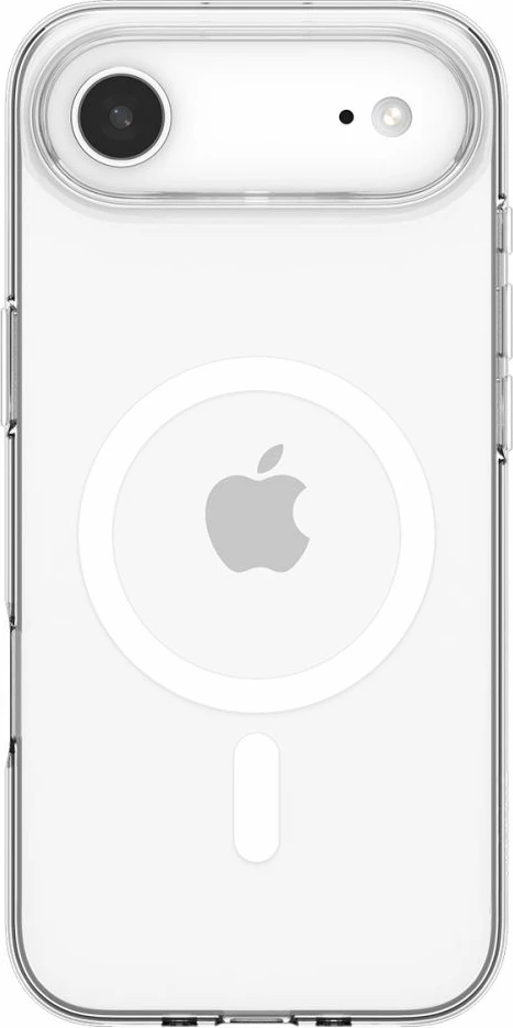 Mbështjellës Spigen Liquid Crystal MagSafe për iPhone 17 Air, Transparent dhe Bardhë