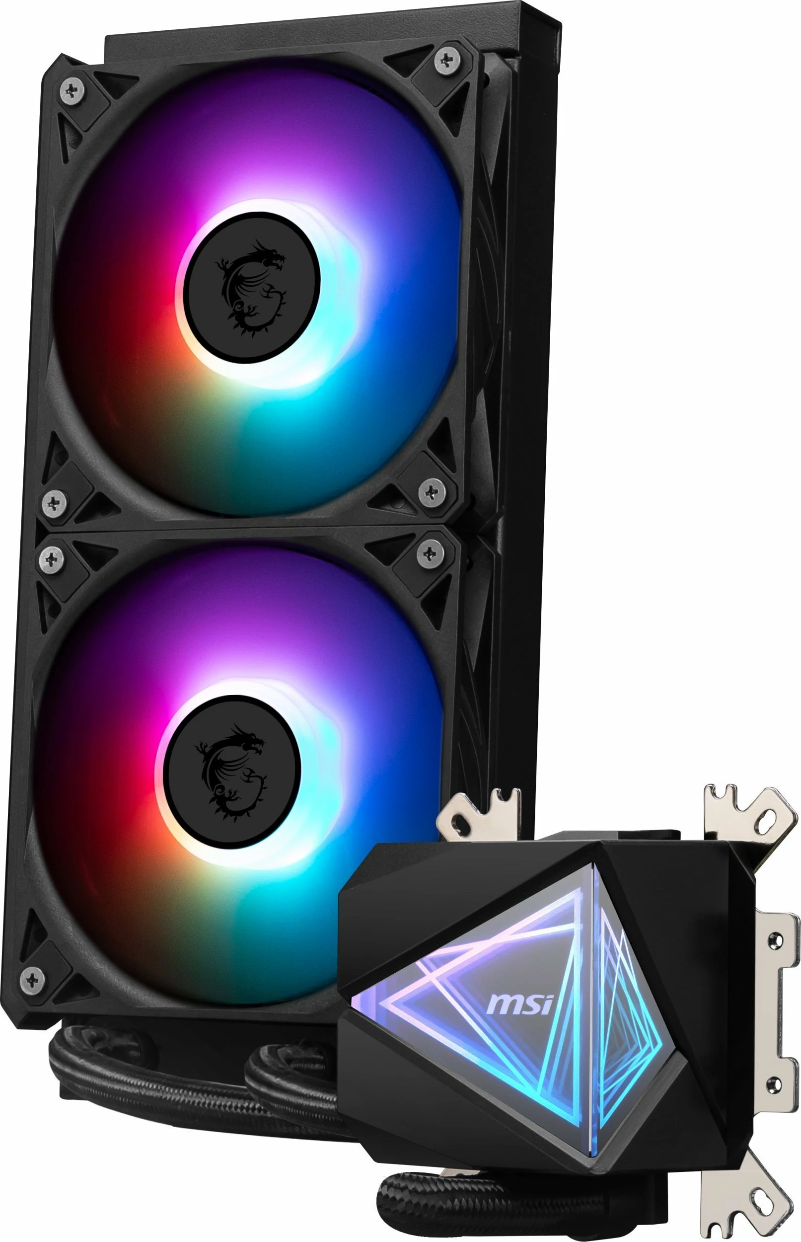 Ftohës uji për CPU MSI MAG CoreLiquid I240 240mm ARGB (306-7ZW7A11-C24) e zezë