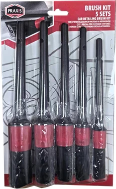 Praxis Brushë Për Detailer set 5 cope