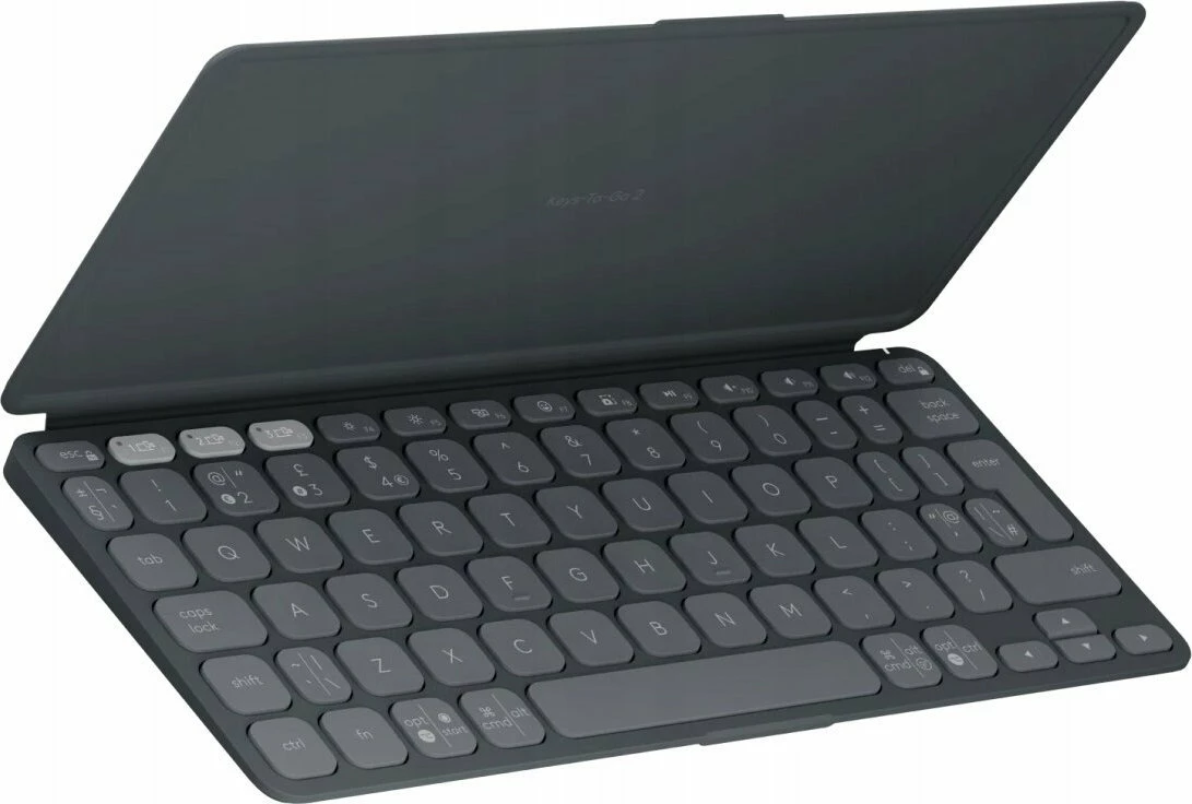 Tastierë për tablet Logitech Keys-To-Go 2, US, USB-C, Graphite