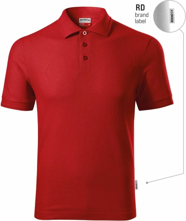 Maicë polo për meshkuj Rimeck, e kuqe