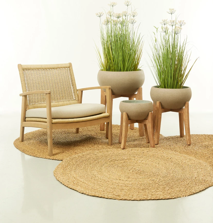 Qilim NEREA, 120x120, kashtë deti, natyral