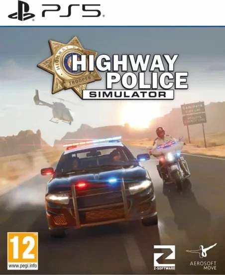 Lojë për PlayStation 5 Aerosoft Highway Police Simulator, PEGI 12