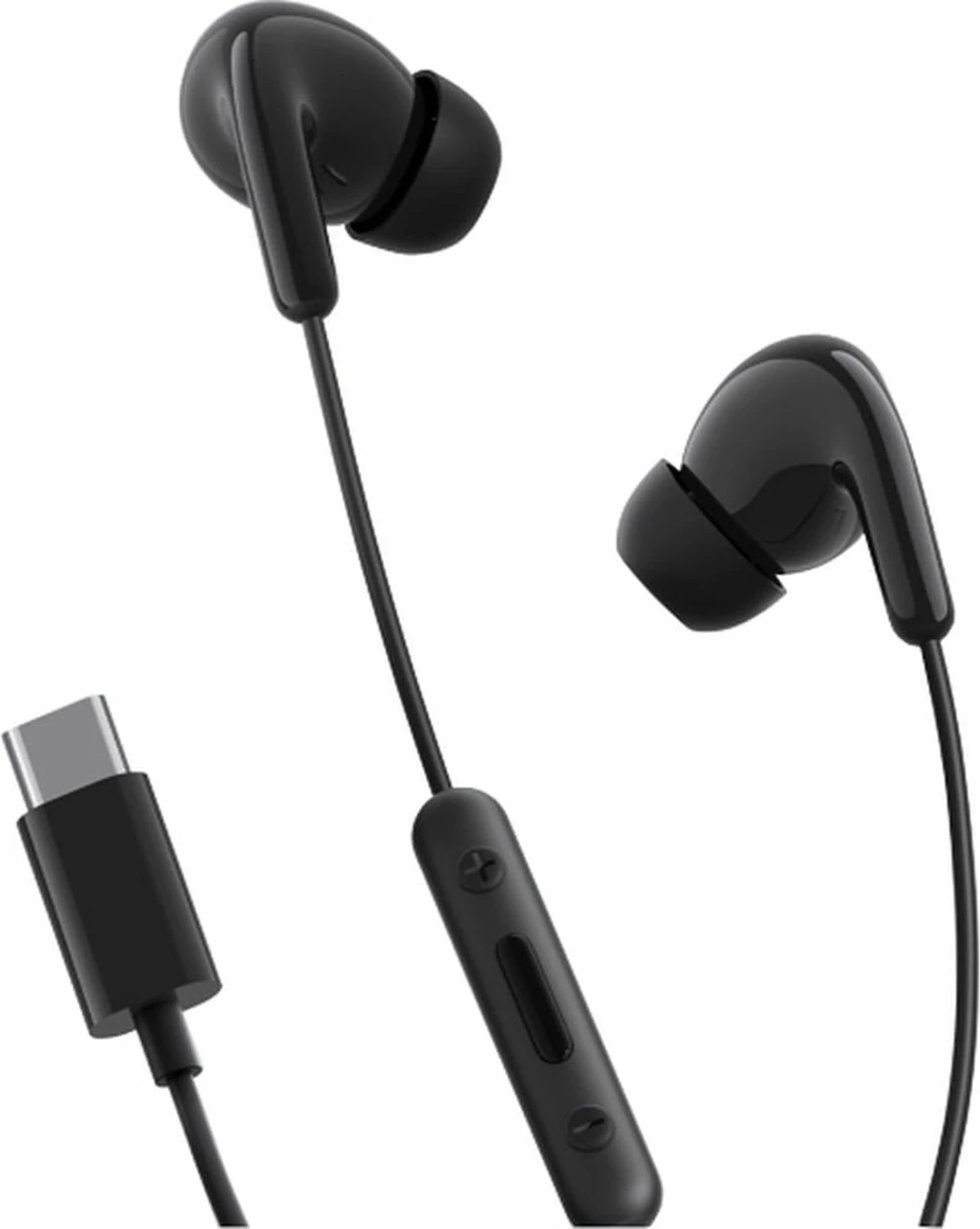 Kufje Xiaomi BHR8931GL in-ear me kabllo USB-C, me mikrofon dhe kontroll 3-butonësh, 12.4mm, IP54, të zeza