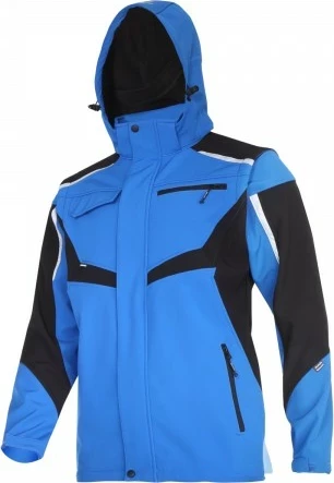 Xhaketë softshell LAHTI PRO L4093006 3XL, mëngë të heqshme, blu-gri e errët