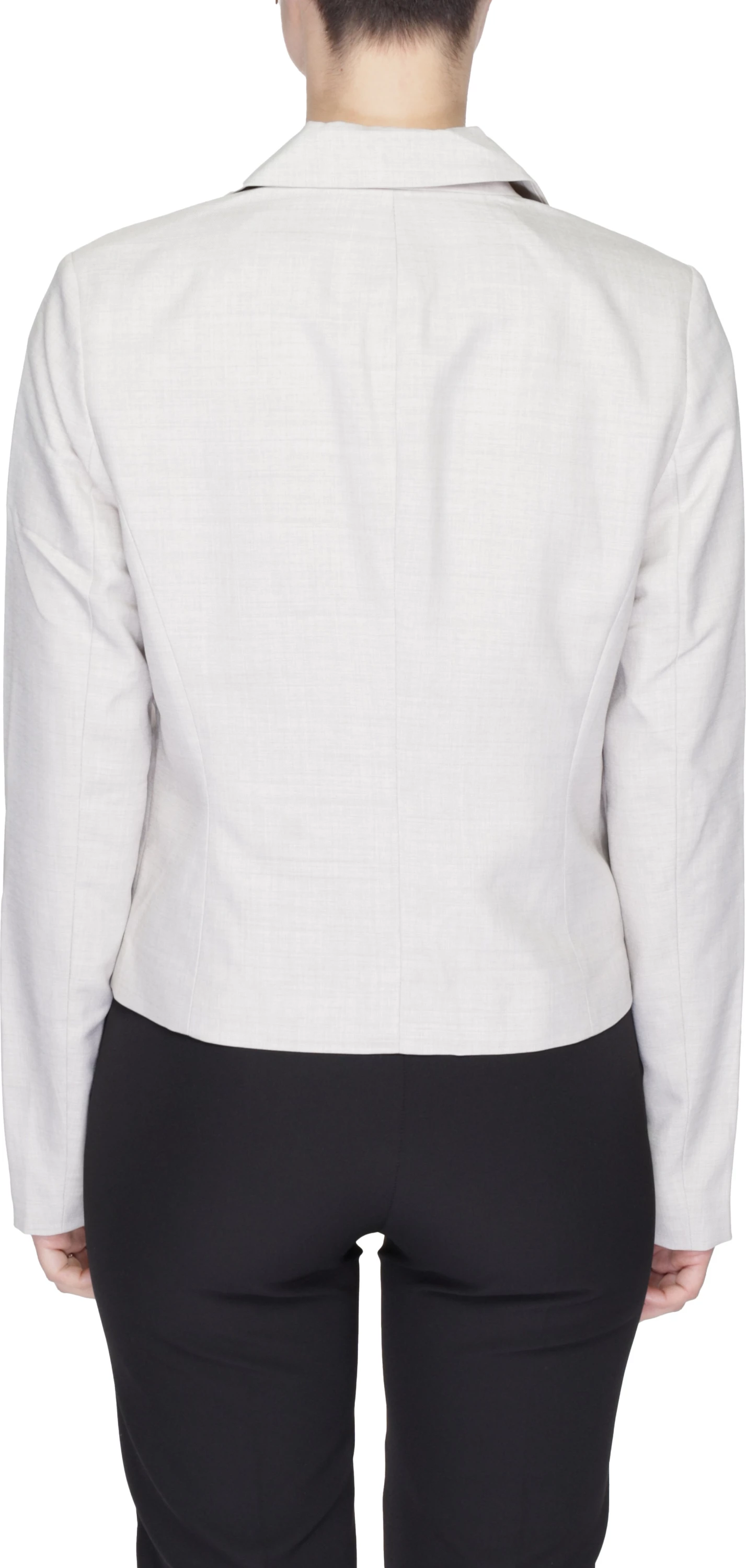Blazer për femra Vero Moda Vmnancy Ls Short Slim 10304631, gri e çelët [Madhësia: 36]