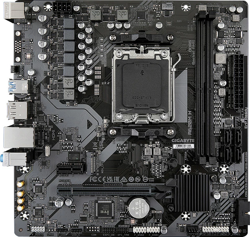 Pllakë amë Gigabyte A620M H, Socket AM5, DDR5, PCIe 4.0, HDMI, DisplayPort
