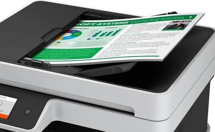 Printer multifunksional Epson EcoTank L6460, i bardhë