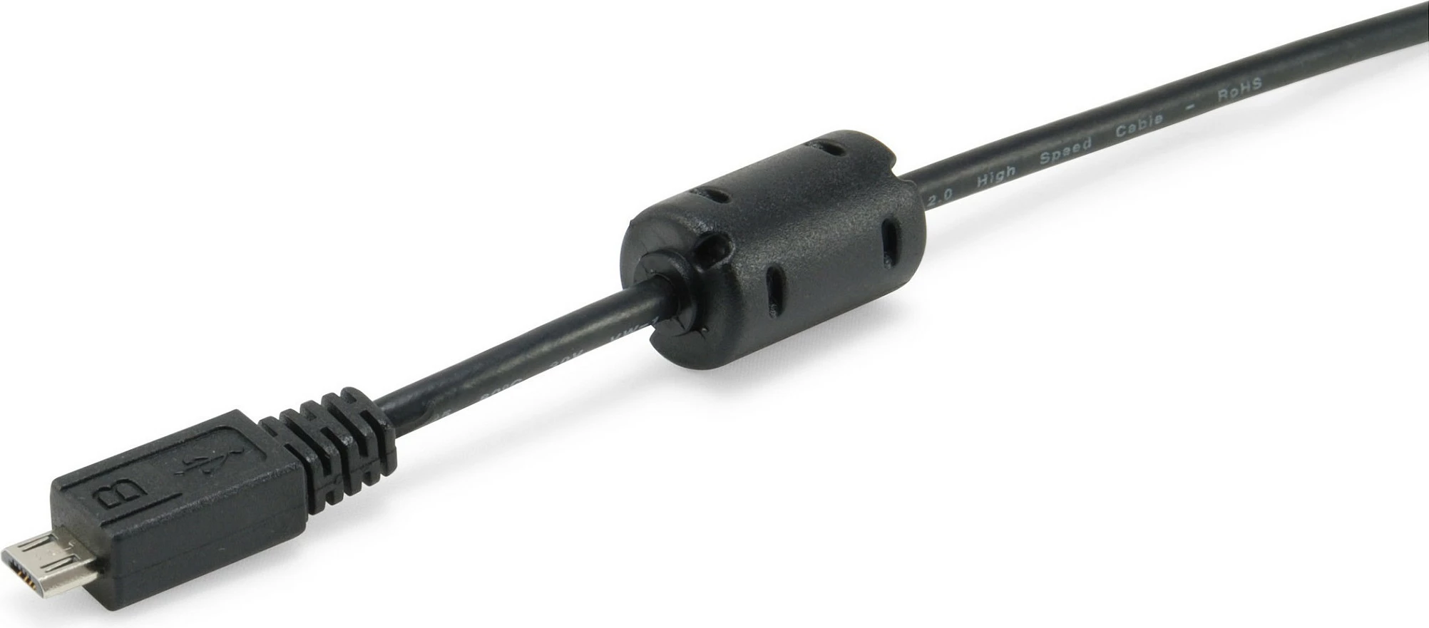 Kabëll USB 2.0 Equip 1m, USB A në Micro-USB B, i zi