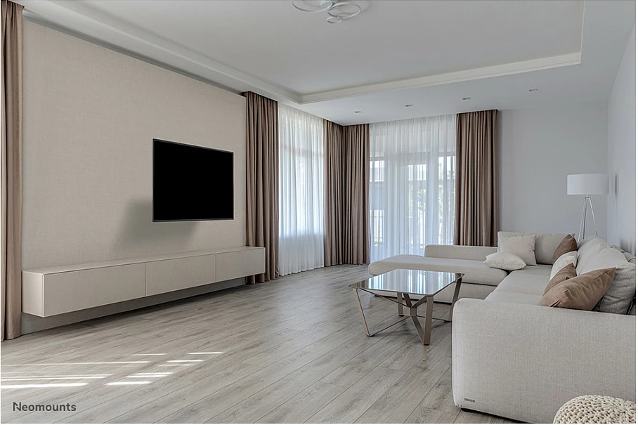Mbajtës muri Neomounts WL40-550BL12, 32"-55", 100x100-200x200, i zi