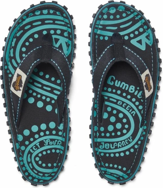 Flip-flopa unisex Gumbies Islander Dotty