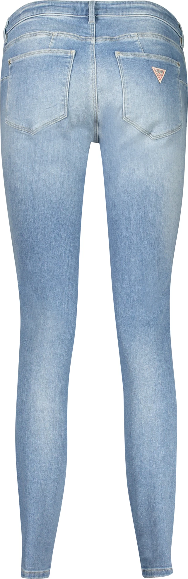 Pantallona xhins GUESS JEANS skinny mid femra kaltër e çelët [Madhësia: W26 L30]