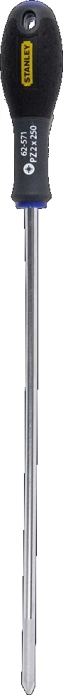Kaçavidë pozidriv Stanley FatMax 1-62-571 PZ2 x 250mm, zi/verdhë, set 6 copë