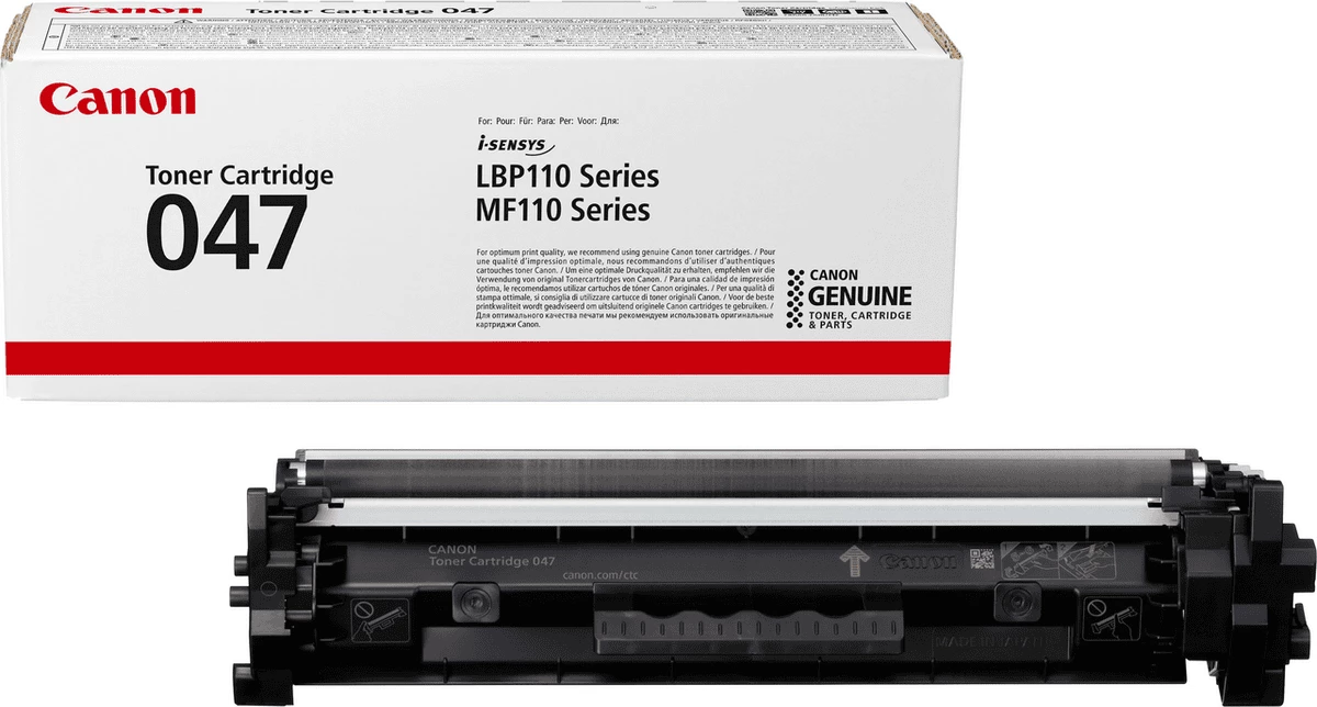 Toner Canon 047 2164C002 rendiment 1600 faqe, e zezë