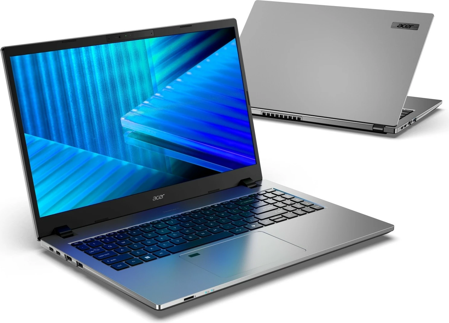 Laptop Acer TravelMate P2 TMP215-75-G2-TCO, Core Ultra 5 125H, 16GB RAM, 512GB SSD, Windows 11 Pro, Silver