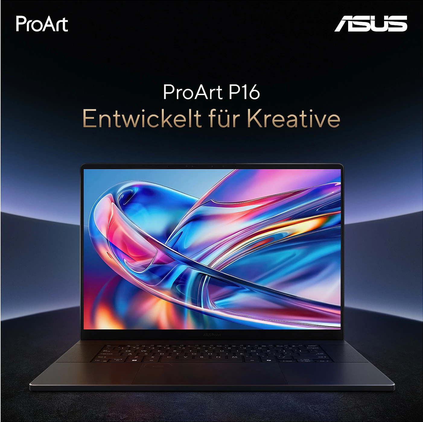 Laptop ASUS ProArt P16 H7606WW-SE028X, 16" 3K OLED Touch, Ryzen AI 9 HX, 32GB RAM Memorje, 2TB SSD, Nano Black