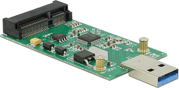 Adapter USB Type-A në mSATA DeLOCK 62681, 5 Gbit/s