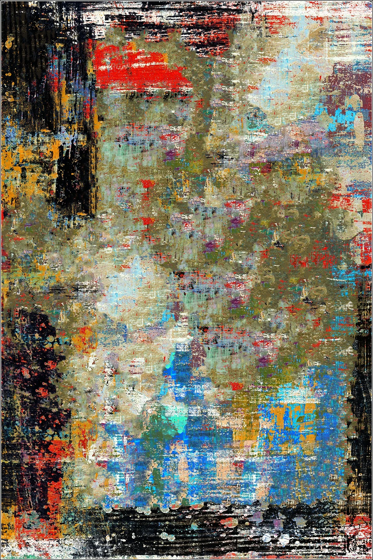 Qilim korridori, shumëngjyrësh, Conceptum Hypnose CT-1231, 80x150cm