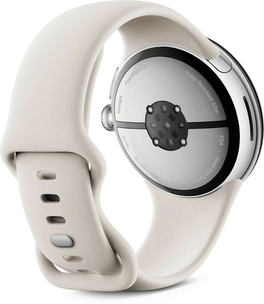Smartwatch Google Pixel Watch 3, AMOLED, 32 GB, Wi-Fi, GPS, Porcelain
