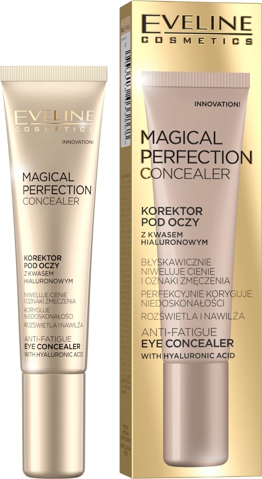 Concealer për femra Eveline Cosmetics Magical Perfection Concealer Under Eye Corrector 02 Medium, 15ml