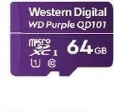 Kartë memorie WD MicroSDXC, Class 10, 64GB, vjollcë