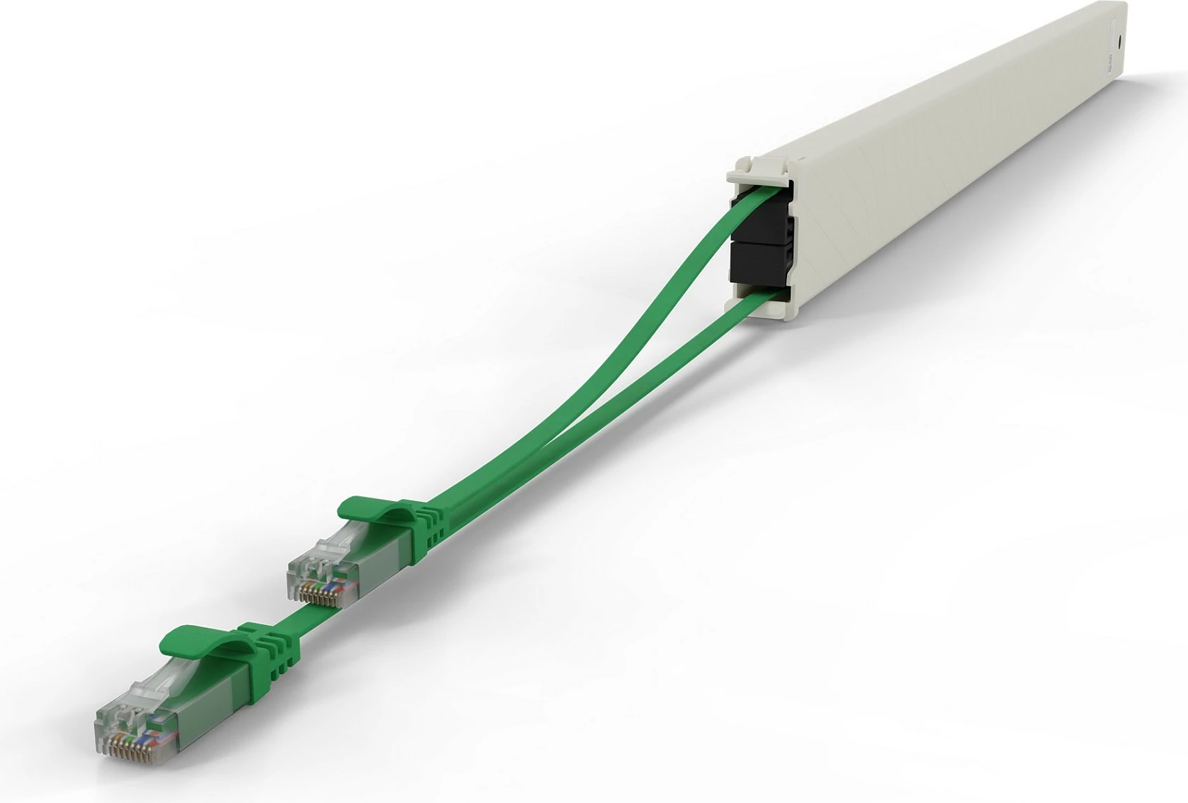 Kabllo rrjeti PATCHBOX patchbox.one 46RU Cat6a 2.5m PoE++ e gjelbër
