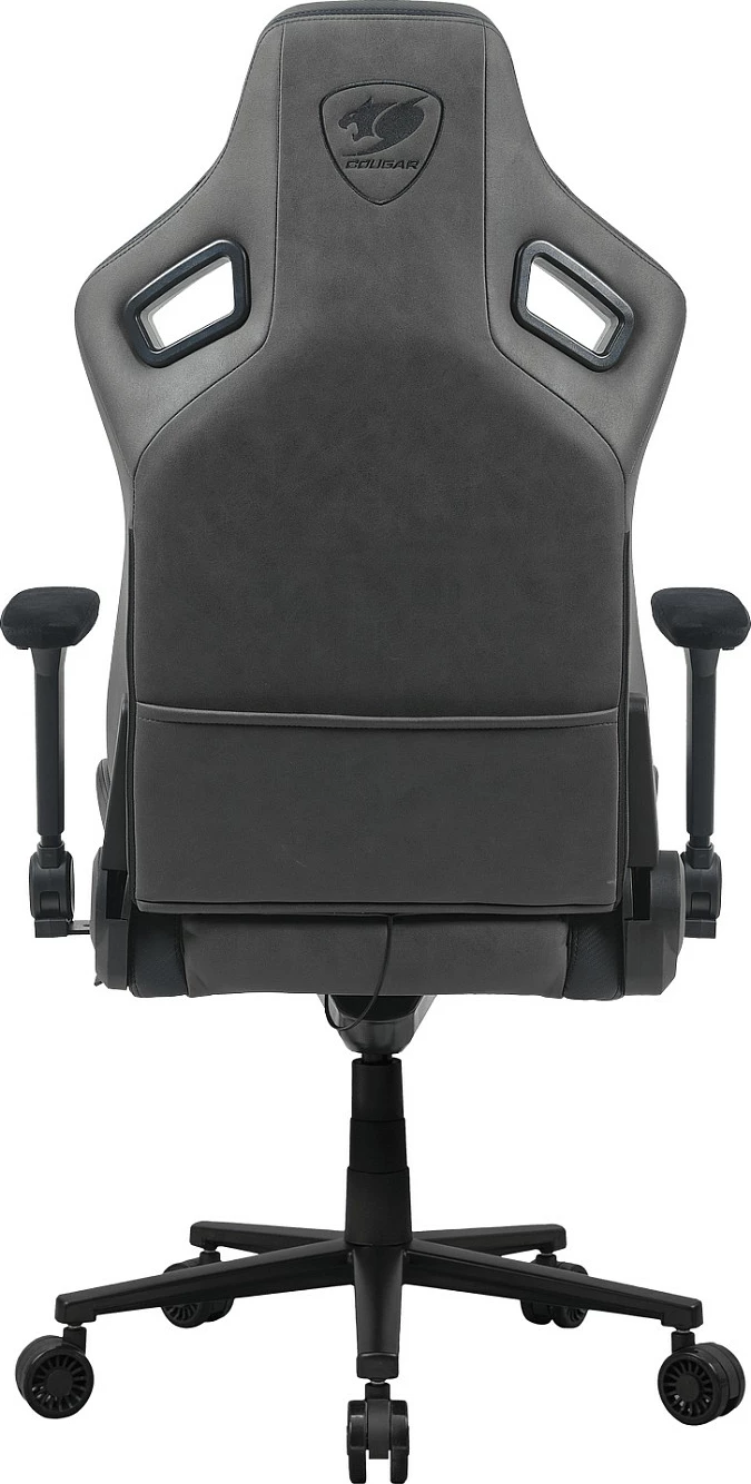 Karrige gaming Cougar Defensor S Jet Gray F, 150 kg, 4D armrests, pëlhurë, gri/zezë