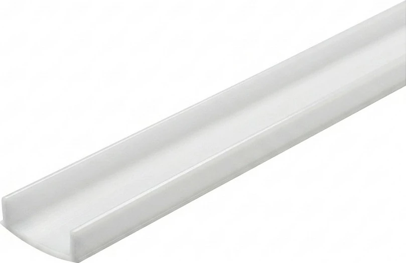 Difuzor opal për profil LED U Synergy21 ALU068-R/ALU069-R/ALU070R, plastikë, i bardhë opal