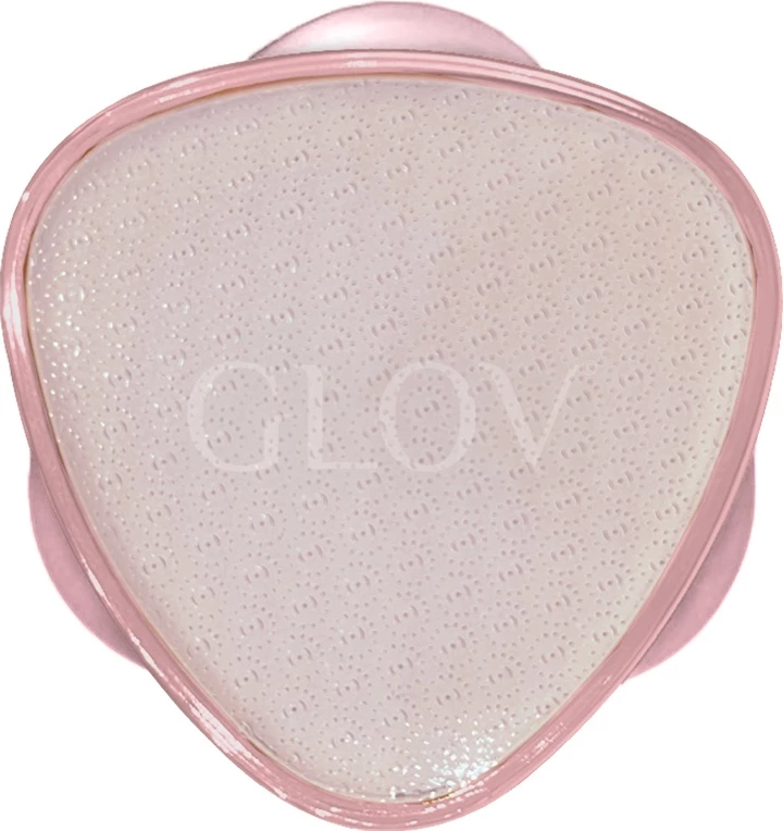 Depilator dhe gur për thembra për femra Glov Nano Twist Duo rozë, 1 copë