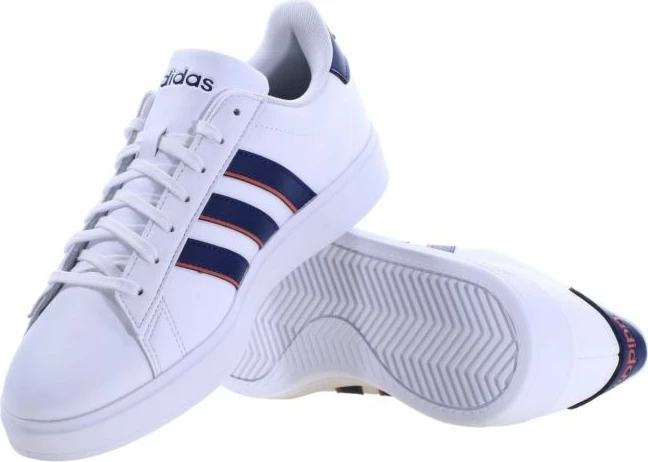 Atlete për meshkuj adidas, të bardha [Madhësia: 37.5]