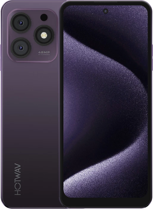 Celular HOTWAV Note 13 Max 6GB RAM Memorje 256GB 6.8\" HD+ 5160mAh Android 14, Purple