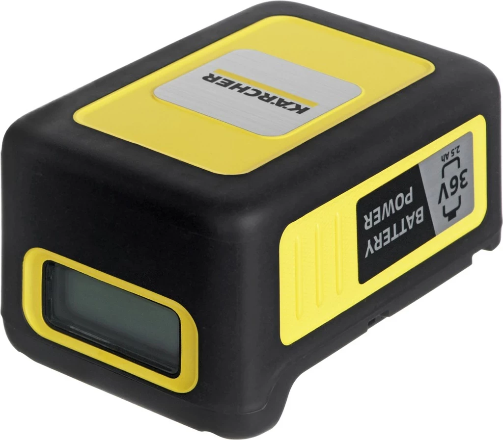 Set baterie dhe karikues KARCHER Power 36/25, e verdhë