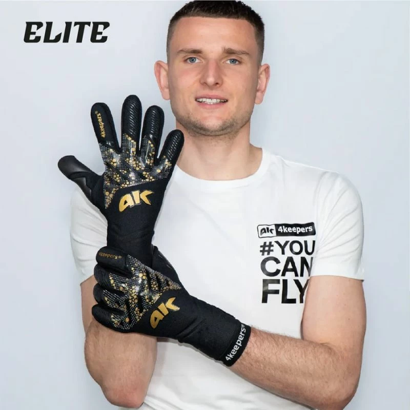 Doreza portieri për fëmijë 4Keepers Elite Drake NC, të zeza