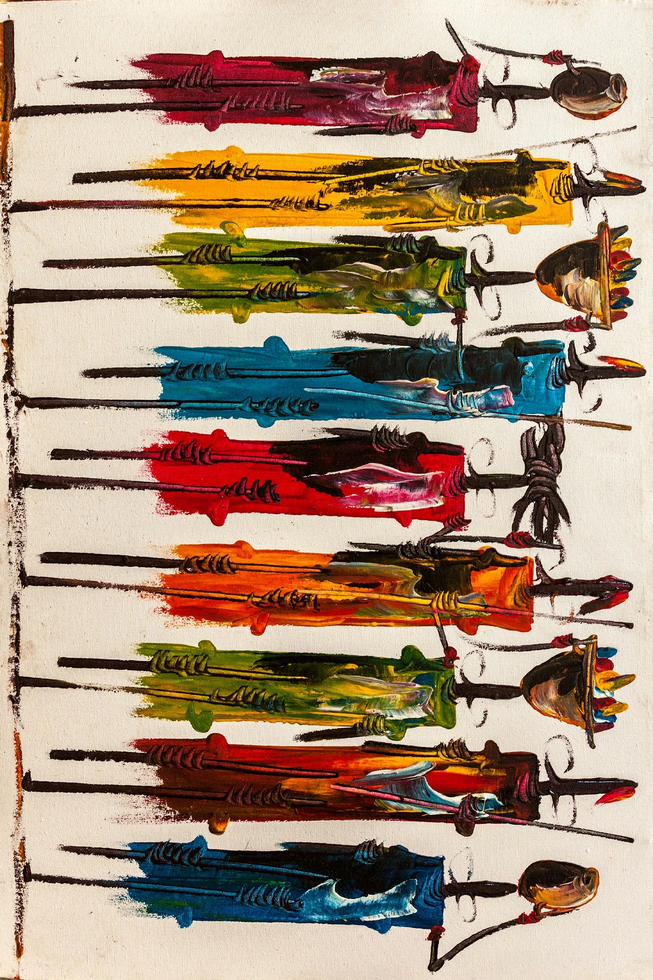 Qilim për korridor, shumëngjyrësh, Conceptum Hypnose, Hmnt47, 100x200cm