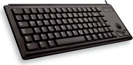 Tastierë Cherry G84-4400, QWERTZ, me trackball, USB, e zezë